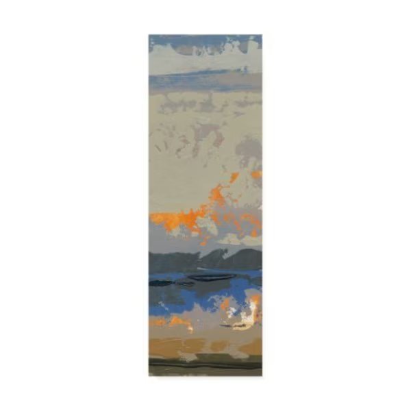 Grainne Dowling 'Evening Killala Bay II' Canvas Art, 6x19, Trademark Fine Art, Mfr#: WAP03998-C619GG